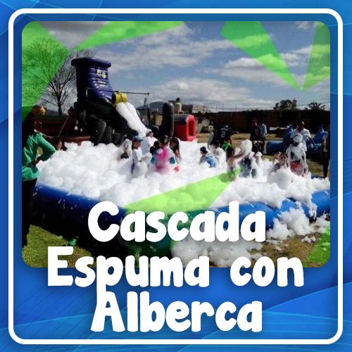 Cascada Espuma con Alberca